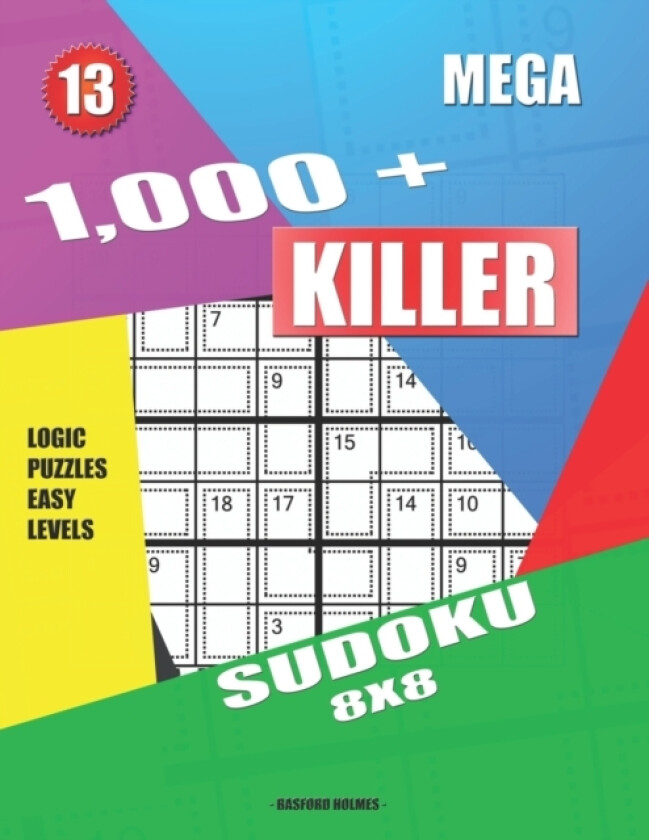 1,000 + Mega sudoku killer 8x8 av Basford Holmes (Paperback)