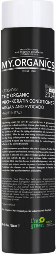 The Organic Pro-Keratin Conditioner 250 ml