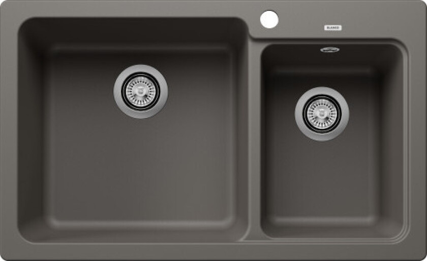 Naya 8 UX kjøkkenvask, 81,5x51 cm, grå