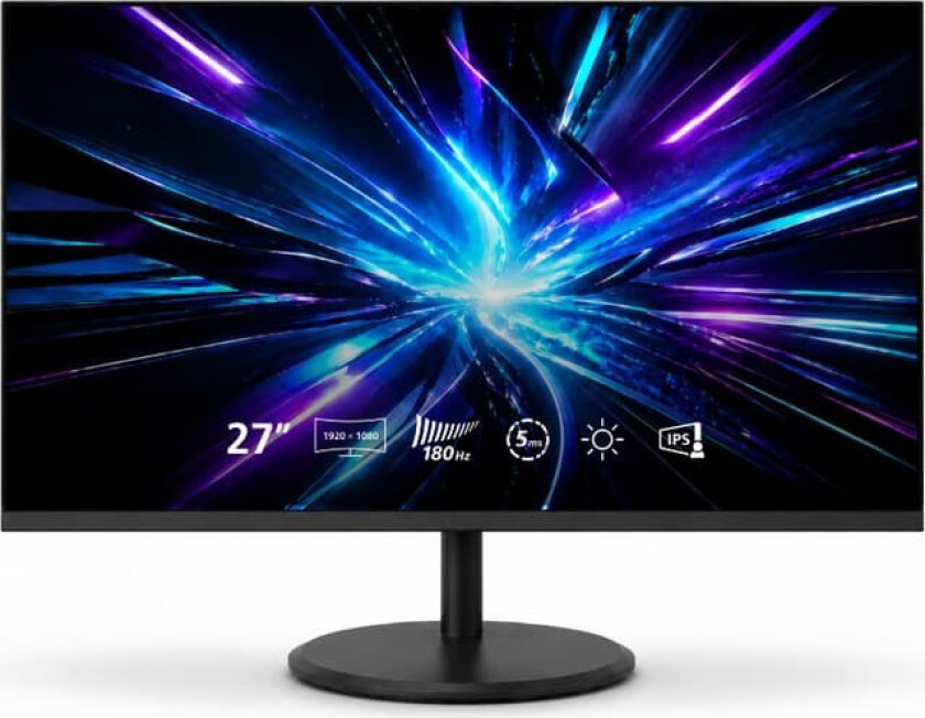 Casper 27" FHD/IPS/180Hz/1ms gamingskjerm