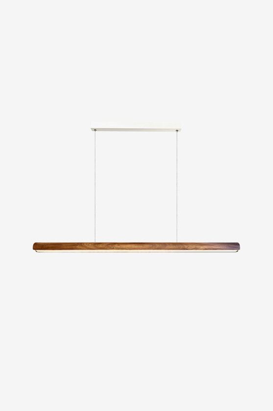 Bilde av Akeno takpendel 115 cm 25W 3000 Kelvin - Dimbar - Mørk brun