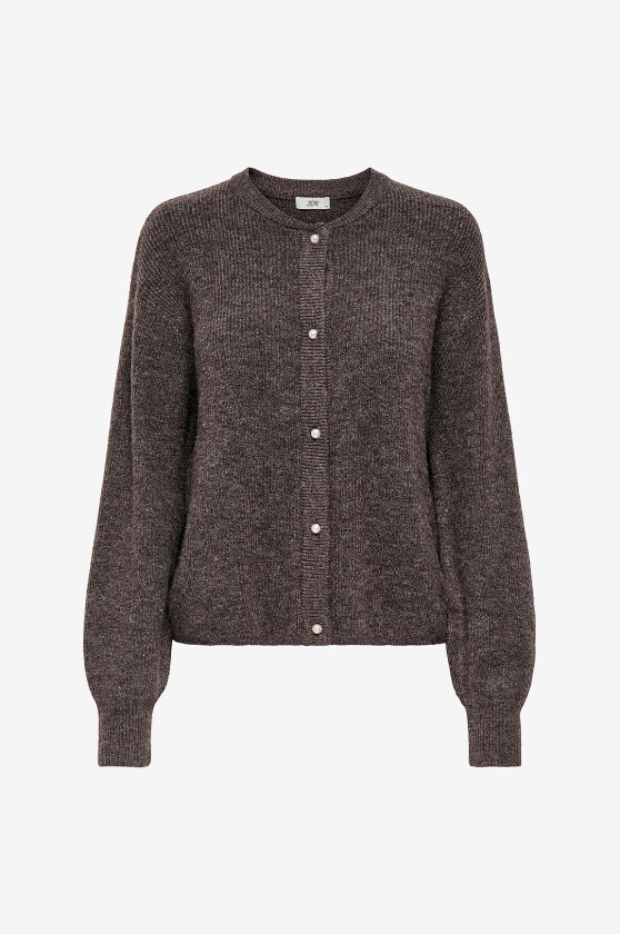Kardigan jdyLumi Life L/S Button - Brun