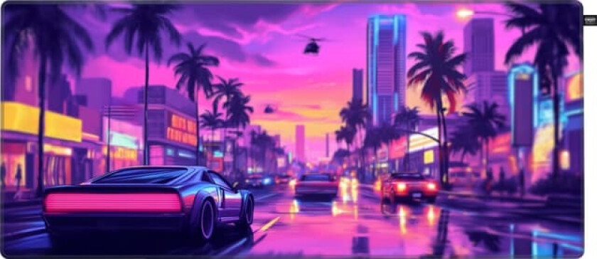 GP5 Miami Drive XL gaming musematte