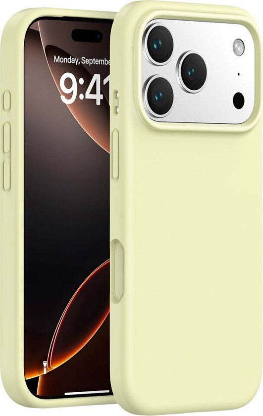 iPhone 18 Pro / 17 Pro EIDERWOOD Silikondeksel - Gul