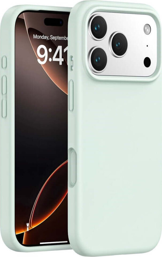 iPhone 18 Pro / 17 Pro EIDERWOOD Silikondeksel - Mintgrønn