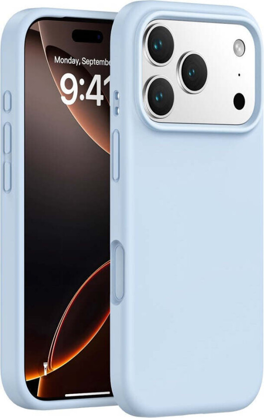 iPhone 18 Pro / 17 Pro EIDERWOOD Silikondeksel - Blå