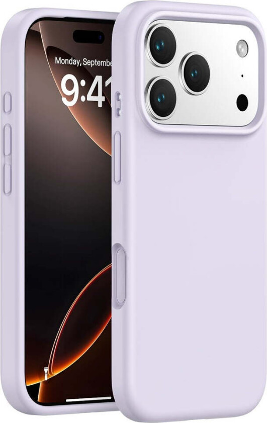 iPhone 18 Pro / 17 Pro EIDERWOOD Silikondeksel - Lilla