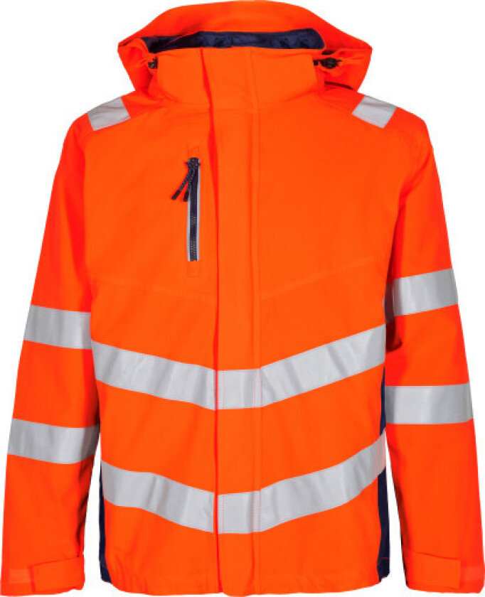 skalljakke 1146, EN20471 klasse 3, oransje/blå, størrelse 5XL