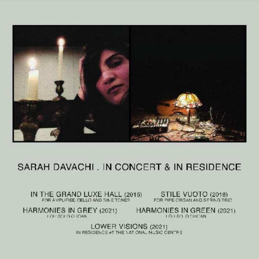 Sarah Davachi In Concert & In Residence CD