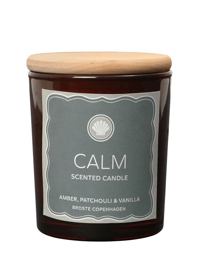 Pure Scented Candle 'Calm' - Brown - H 8.3CM