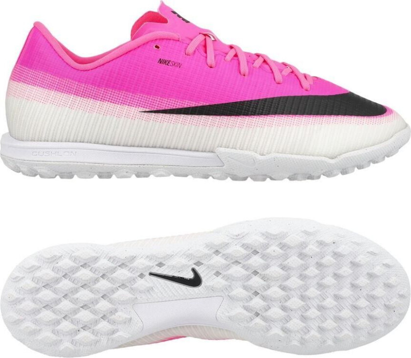 Mercurial Vapor 17 Academy Tf Breakout - Rosa/hvit/svart - Turf (Tf), størrelse 45½