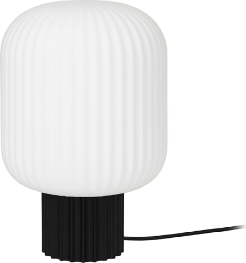 Lolly bordlampe Svart-hvit-30 cm