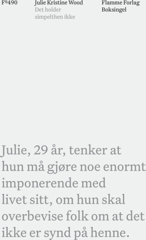 Det holder simpelthen ikke