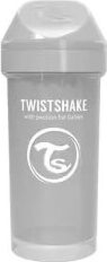 Drikkeflaske - Kid Cup, Pastel Grey