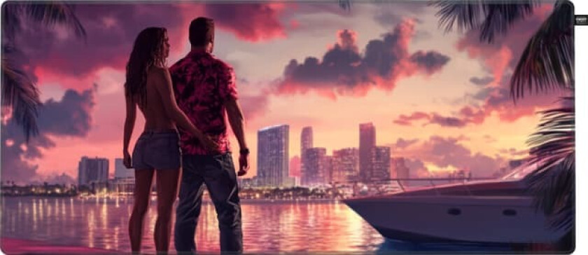 GP5 Miami Sunset XL gaming musematte