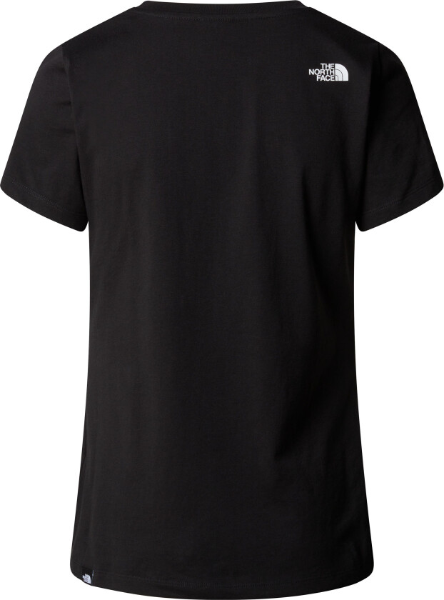 Women's Simple Dome T-Shirt Tnf Black L, Tnf Black