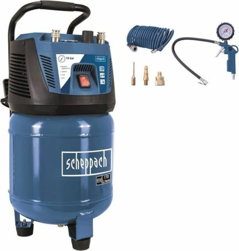 Luftkompressor Scheppach HC25V Vertikal 1500 W 10 bar 24 L