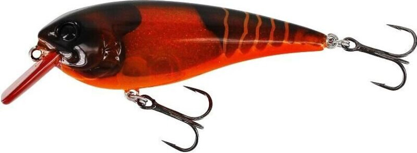 Rawbite Crankbait 7cm 12g Floating, wobbler 3d Fire Craw