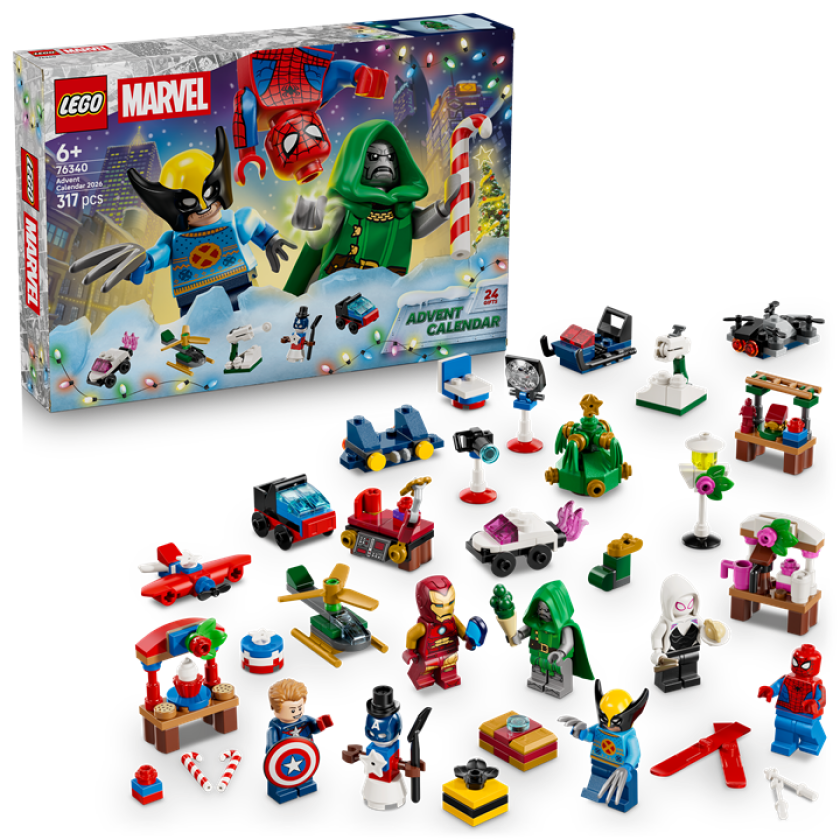Marvel Julekalender 2026 76340
