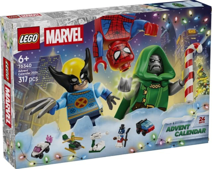 Marvel Julekalender 2026 76340