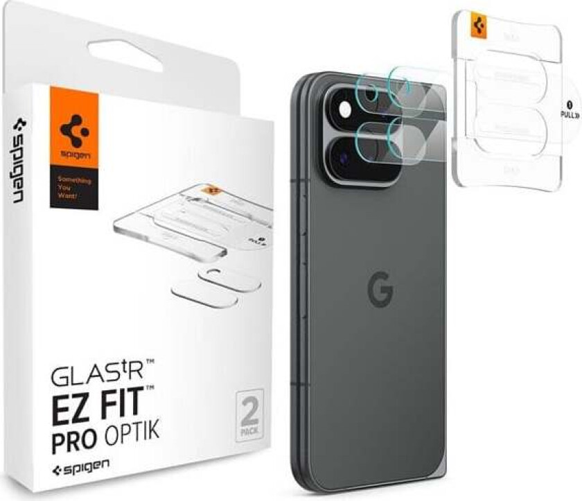 Glass tR EZ Fit Optik Pro 2 Pack - crystal clear - Google Pixel 11 Pro Fold