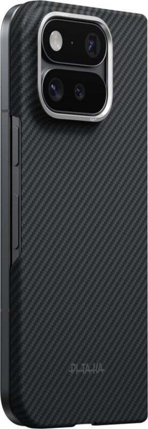 Edge Case - Back Cover - Black/Grey Twill - Google Pixel 11 Pro Fold