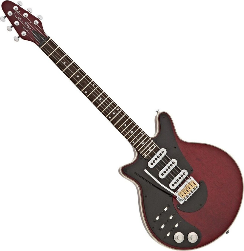 Brian May Special Guitar for venstrehendte Antique Cherry