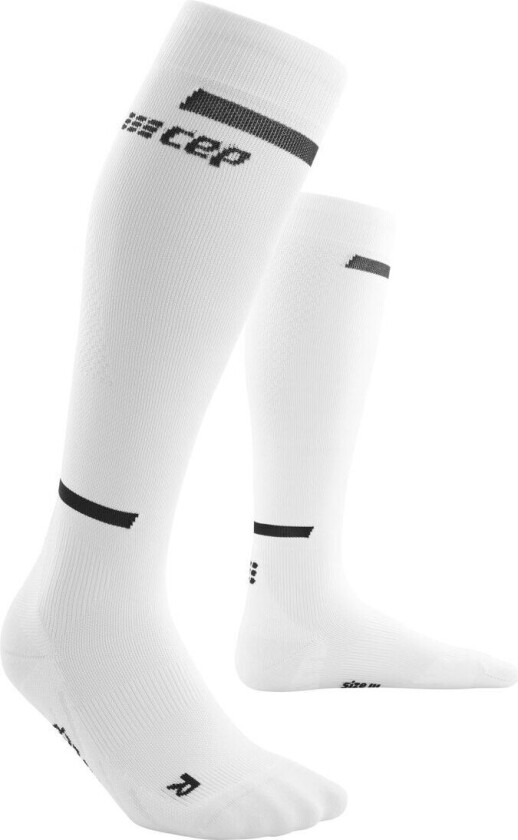Men's The Run Socks, Tall 39-42, White