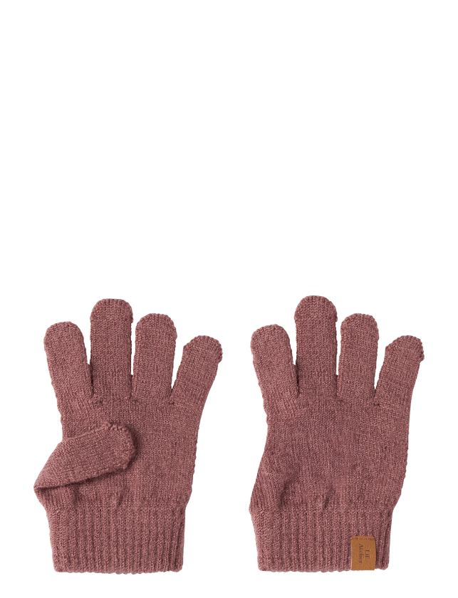 Nmnnanson Knit Gloves1 Lil - Pink - 3