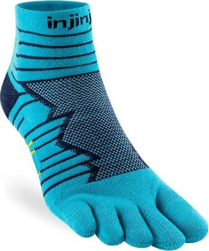 Men´s Ultra Run Mini-crew Pacific Blue S