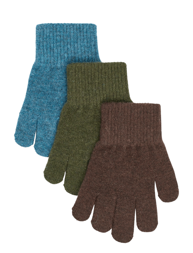 Magic Gloves 3 Pack - Blue - 1-3Y