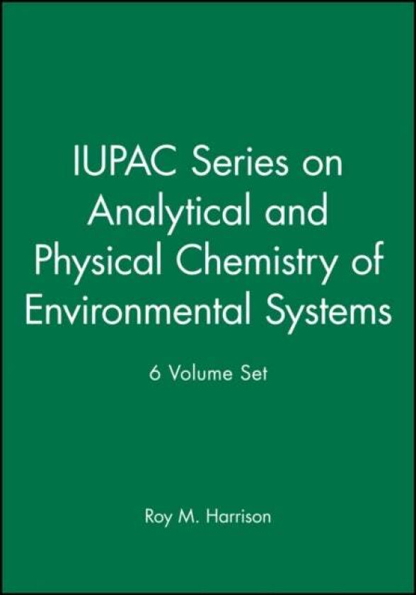 Bilde av IUPAC Series on Analytical and Physical Chemistry of Environmental Systems 6 VSet av Roy M. Harrison