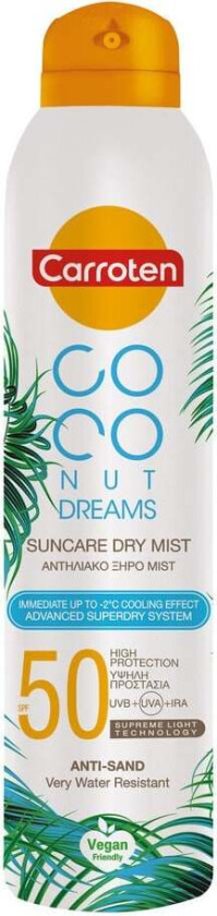 Suncare Dry Mist Spray SPF 50 200 ml