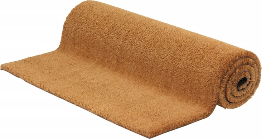 Dørmatte naturlig 100x200 cm tuftet kokosfiber