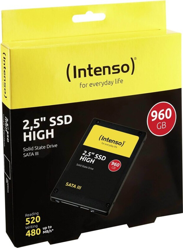 SSD SATA III High Performance - 960GB - 2.5" SATA-600