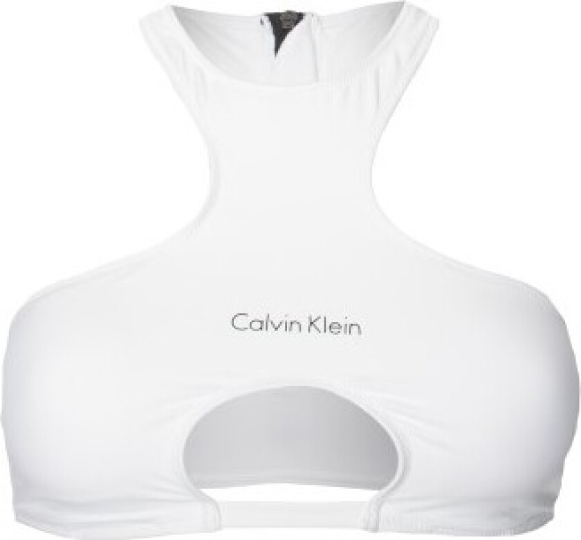 Calvin Klein Core Neo Bikini Zip Back Crop Top-RP * Kampanje *