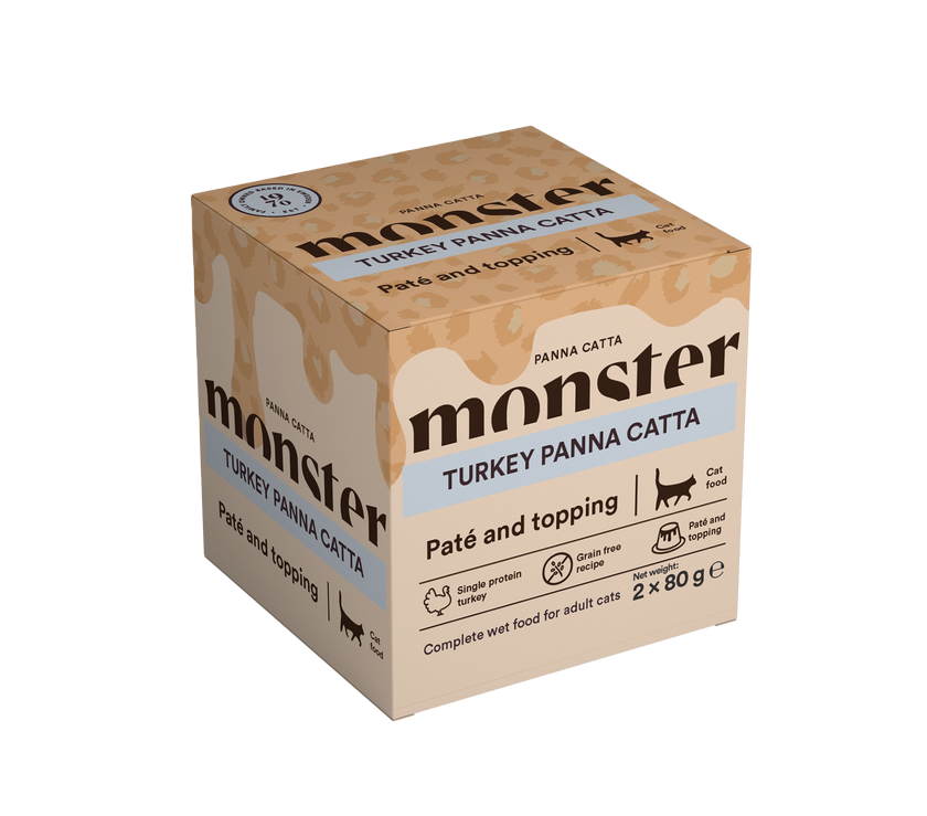Bilde av Cat Panna Catta Turkey 2-pack 80g - Katt - Kattefôr & kattemat - Våtfôr og våtmat - Monster Pet Food