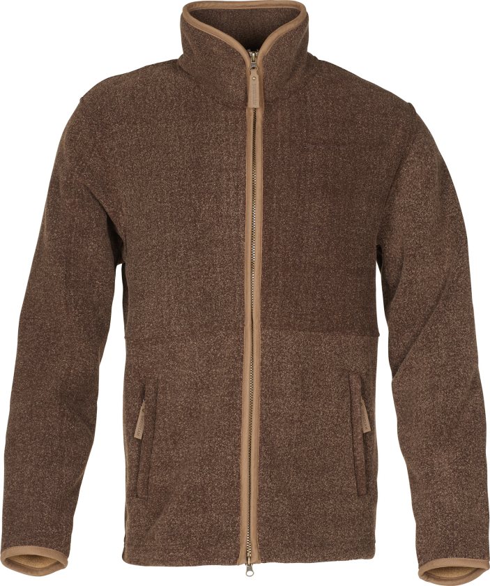 Men's Crest Fleece Sweater Brown
