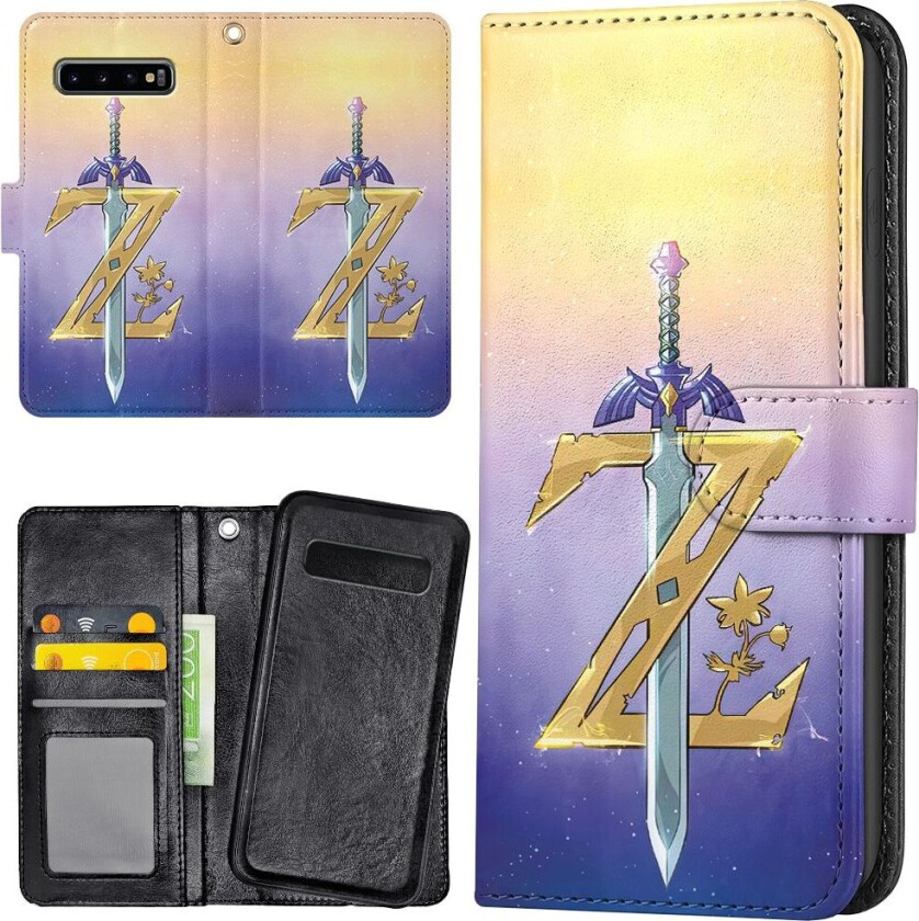 Samsung Galaxy S10 Plus - Lommebok Deksel Zelda