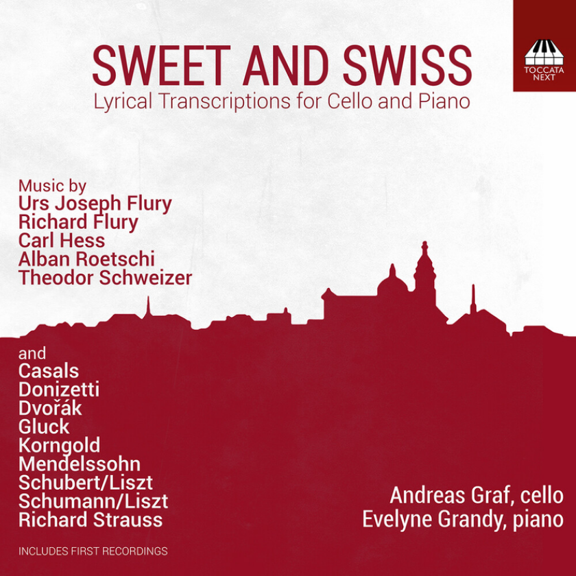 Andreas Graf, Evelyne Grandy Sweet and Swiss Lyrical Transcriptions for Cello and Piano CD