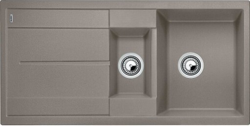 Metra 6S UX kjøkkenvask, 100x50 cm, beige