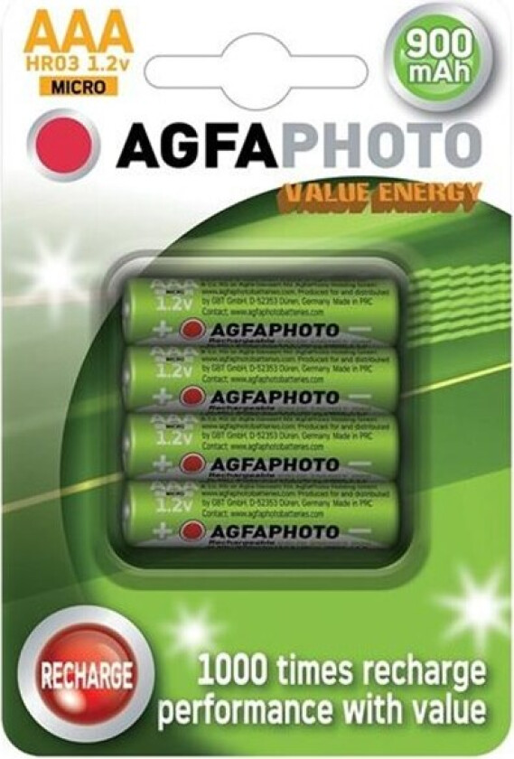 Photo battery - 4 x AAA - NiMH