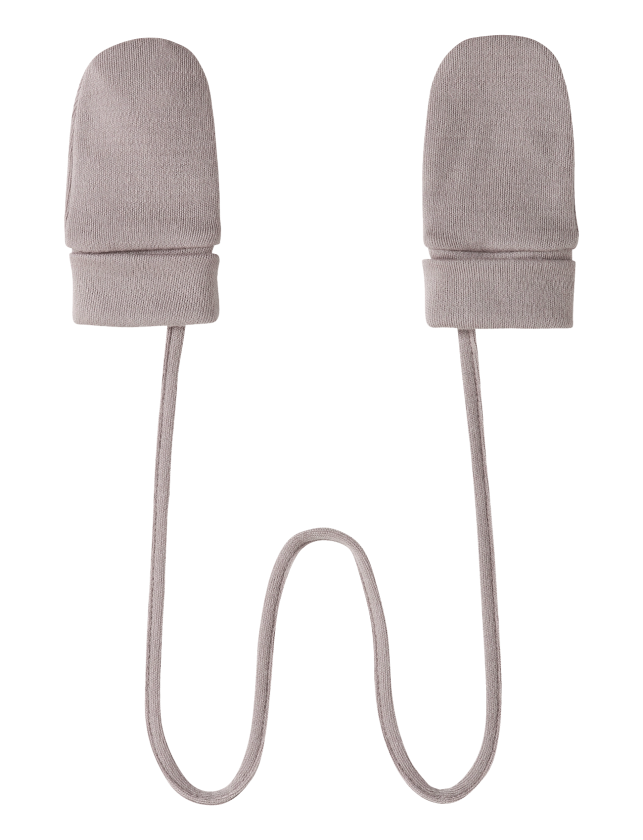 Bilde av Nbfwillit Wool Mittens Wo/Thumb - Grey - ONE SIZE