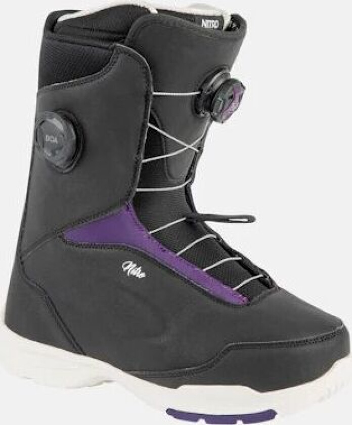 Women's Scala BOA Black-Purple 36 2/3