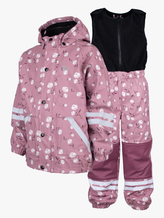 Lekhyttan Fôret Regnsett, Dahlia/White, 80 - Regnsett - PU