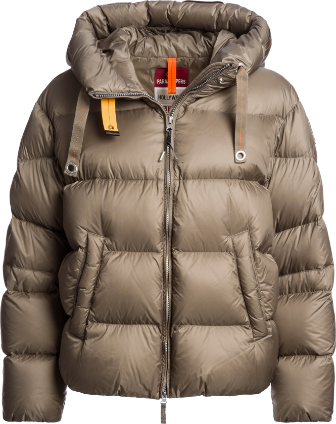 Women's Tilly Hooded Down Jacket Slate Mud