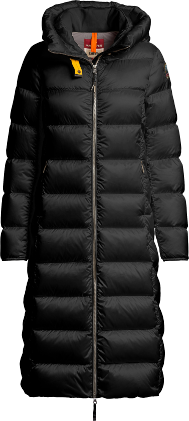 Women's Leah Hooded Down Jacket Black