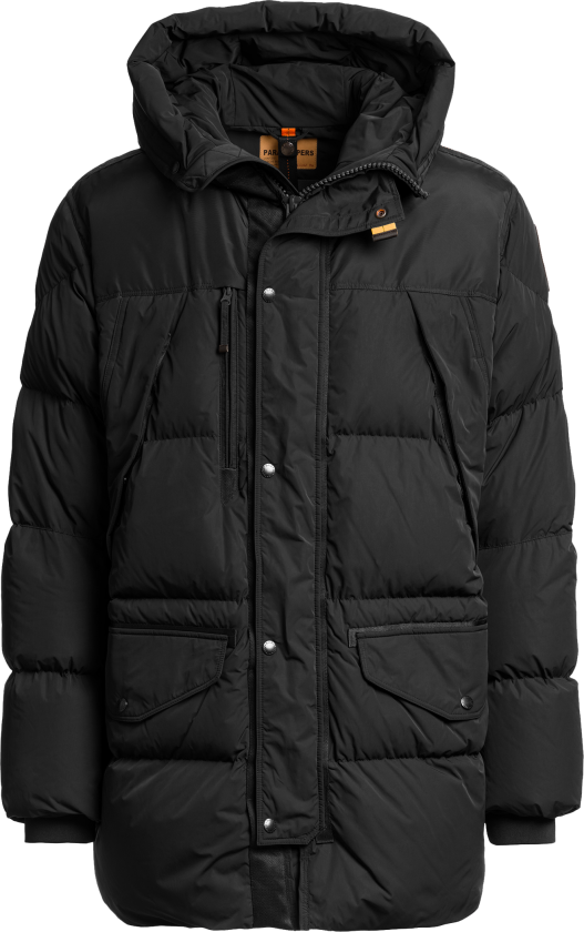 Men's Harraseeket Hooded Parka 2.0 Black