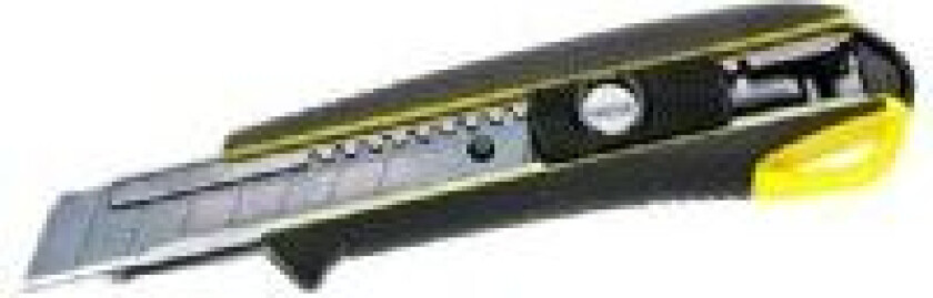 Kniv m/kliklås 18mm DC-560 m/gummigreb