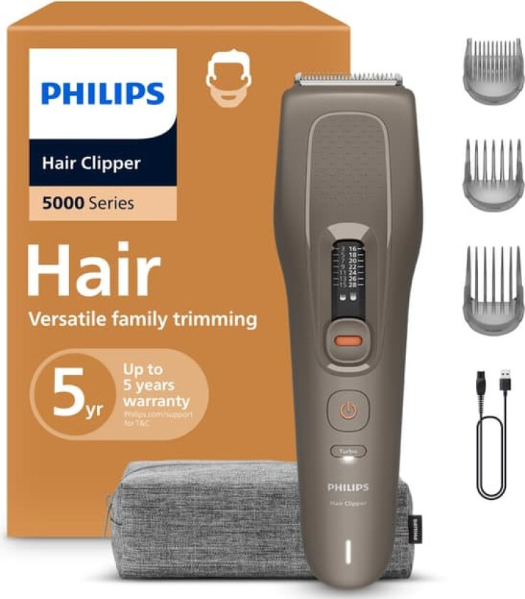5000 Series Hårklippemaskin HC5735/15
